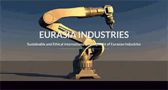 Desktop Screenshot of eurasia-industries.com